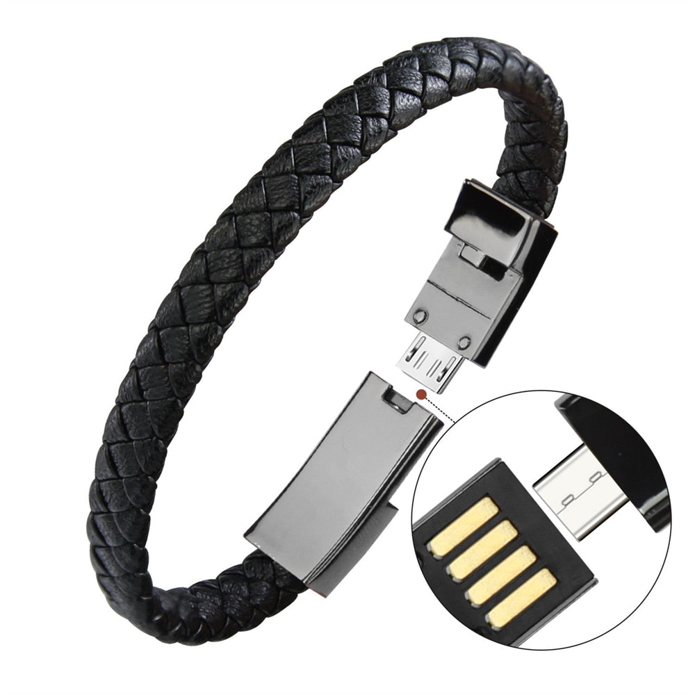 Charging, Data Cable Bracelet